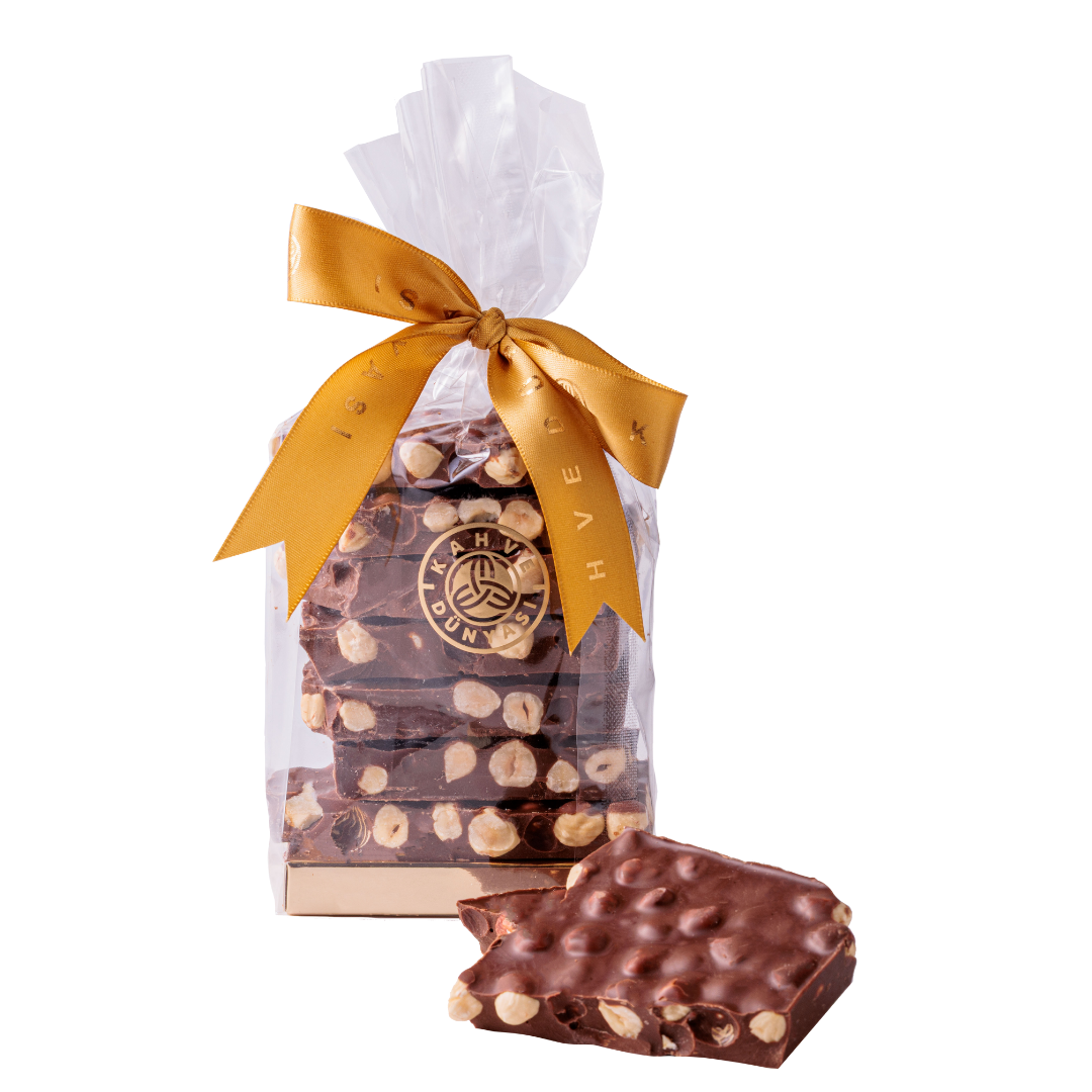 Milk Chocolate Tablets with Hazelnuts