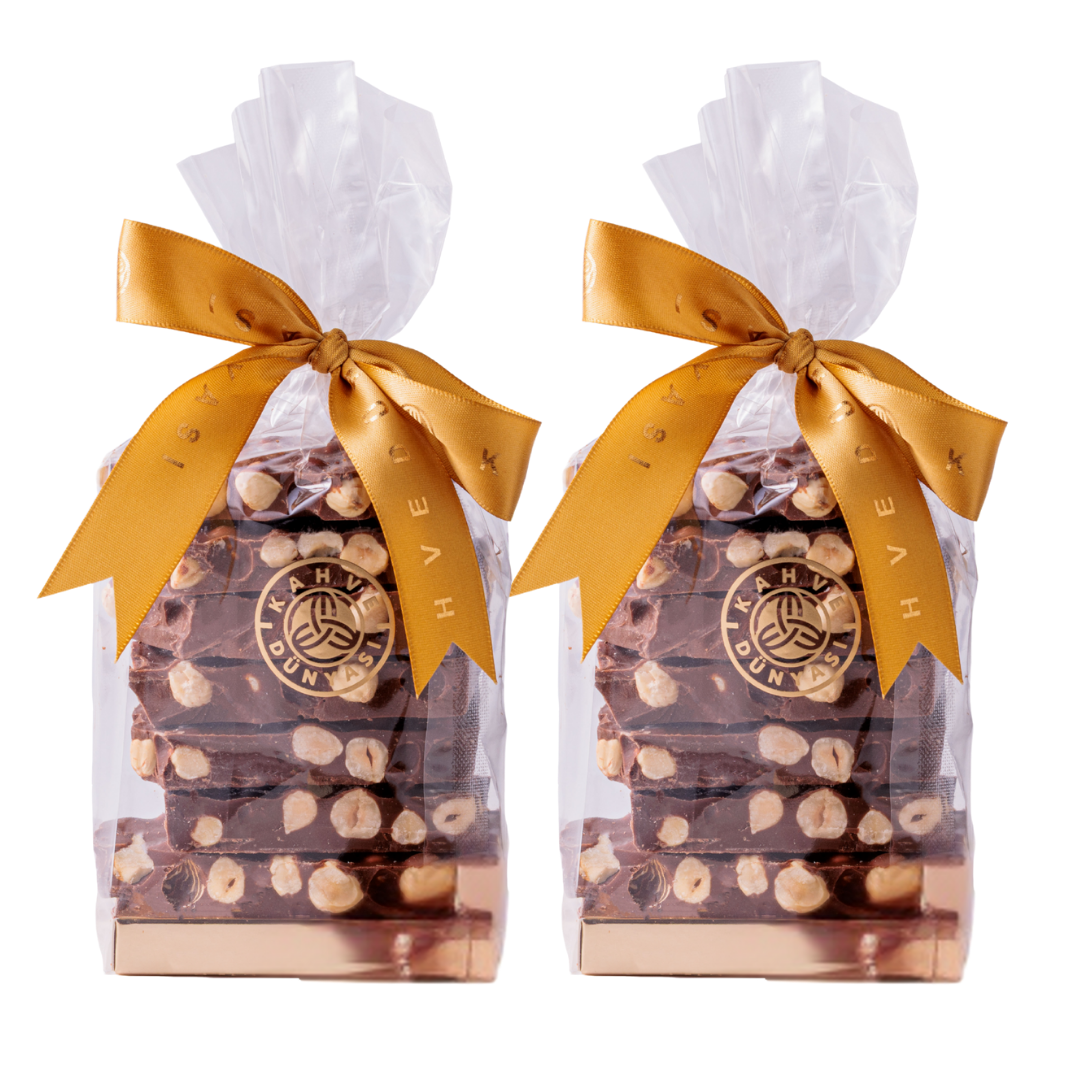 Milk Chocolate Tablets with Hazelnuts