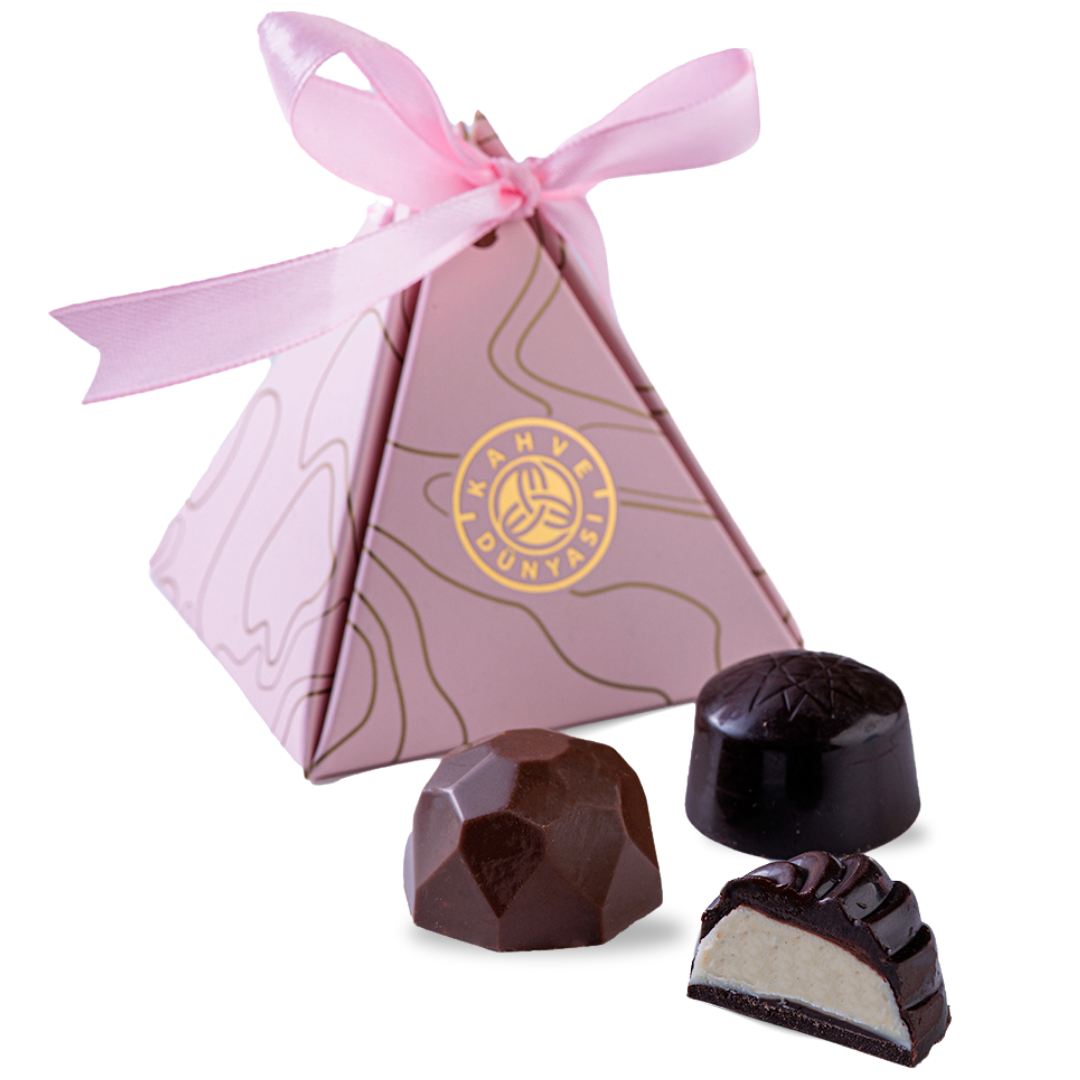 Elegant Mini Chocolate Gift Box (Pink)