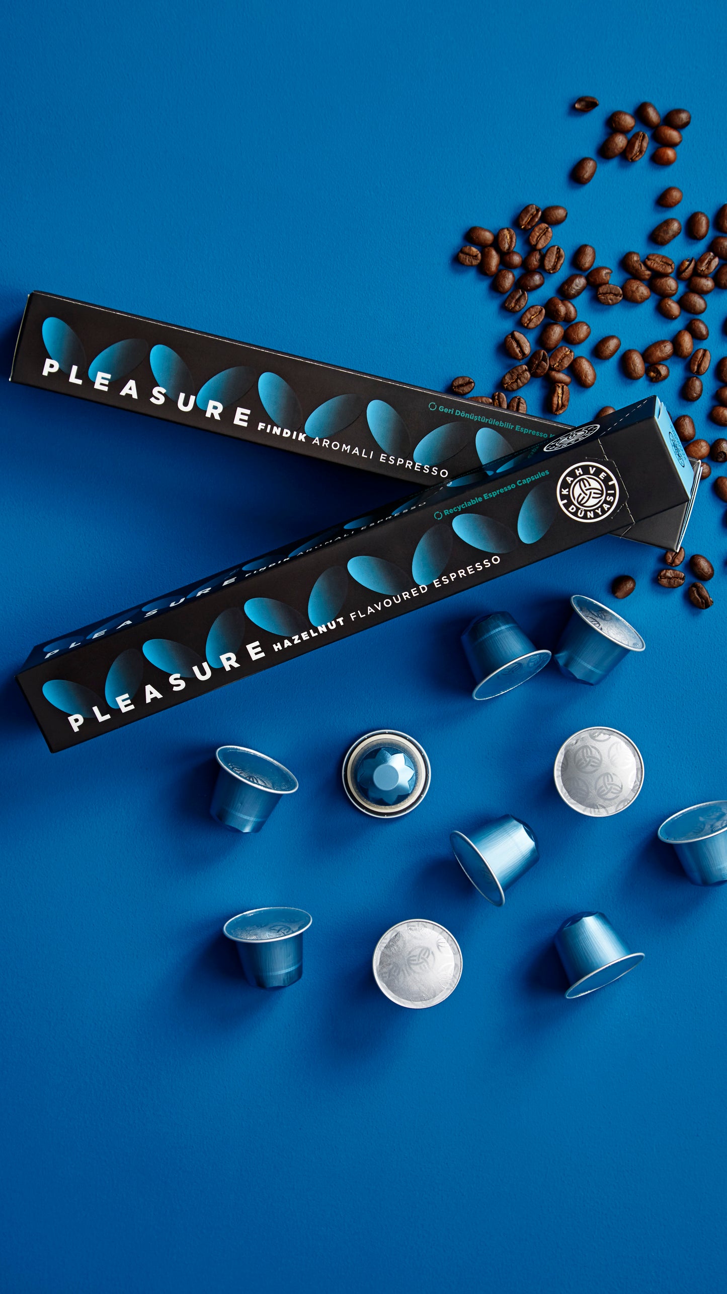 Hazelnut Flavoured Espresso Coffee Capsule