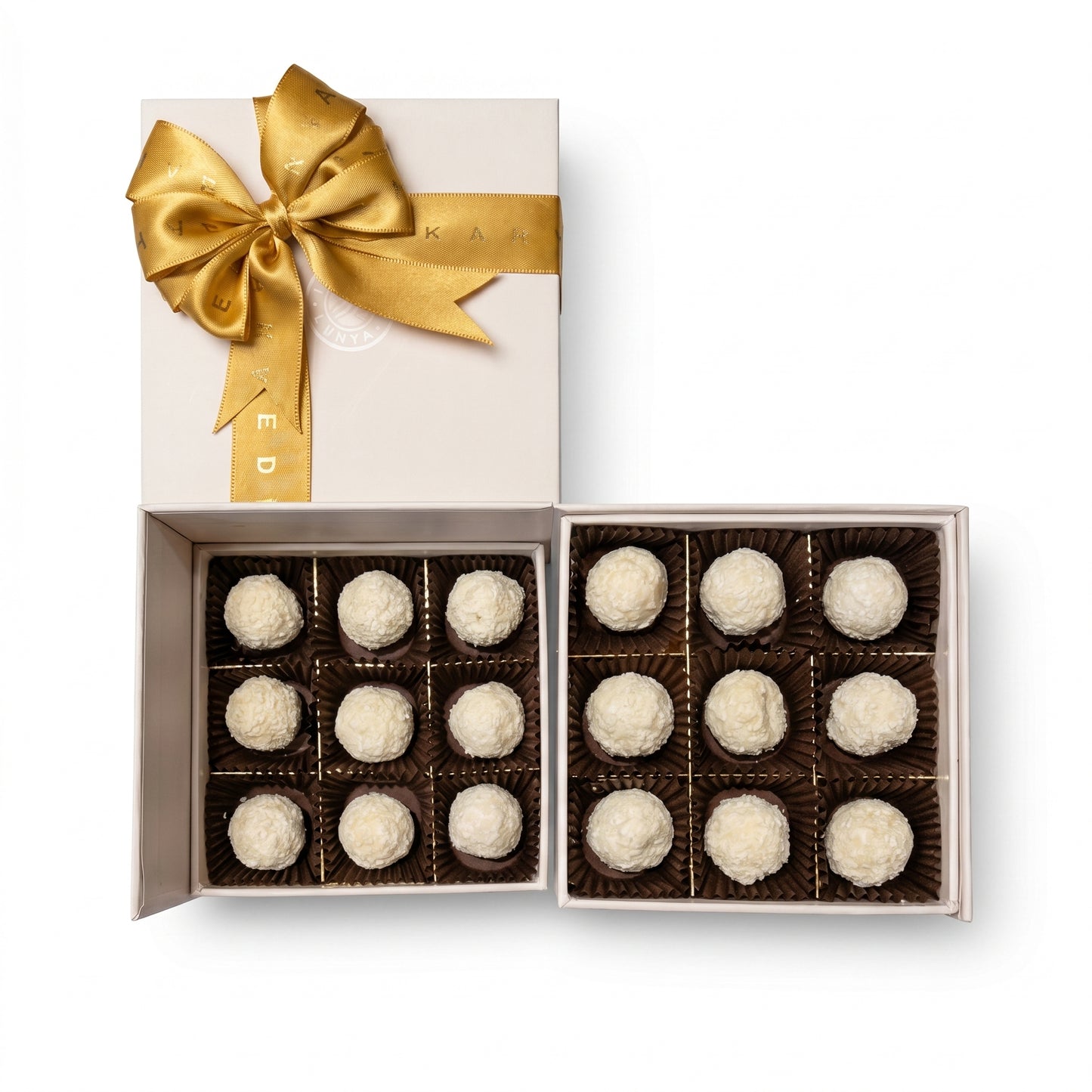 White Chocolate with Coconut flakes Truffle
