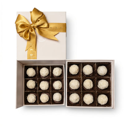 White Chocolate with Coconut flakes Truffle