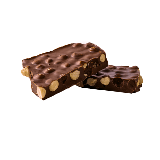 Milk Chocolate Tablets with Hazelnuts