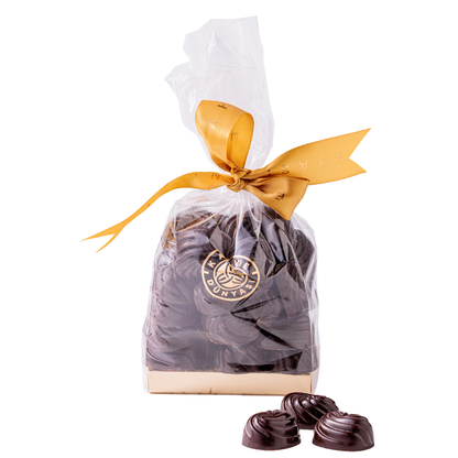Special Dark Chocolate with Tropical Fruits.