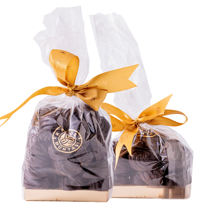 Special Dark Chocolate with Tropical Fruits.