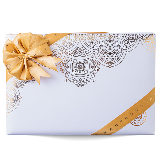 White Gold Foiling Luxury Gift Box (35 Pcs)