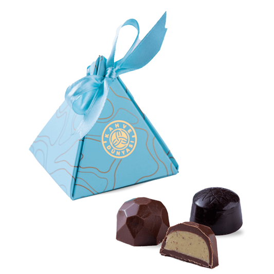 Elegant Mini Chocolate Gift Box (Blue)