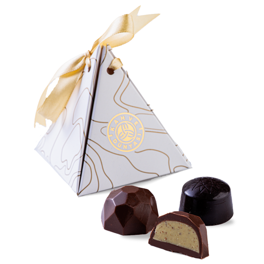 Elegant Mini Chocolate Gift Box (white)