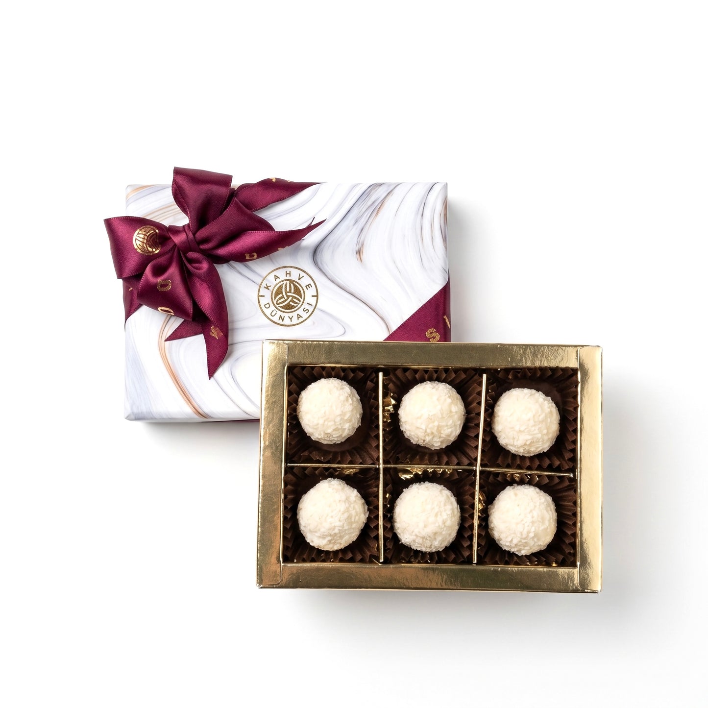 White Chocolate with Coconut flakes Truffle