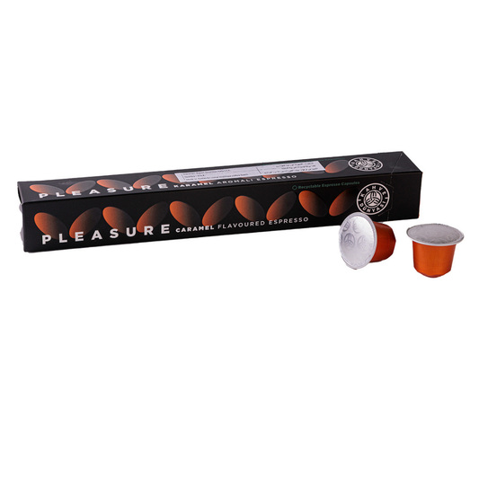 Caramel Flavoured Espresso Coffee Capsule