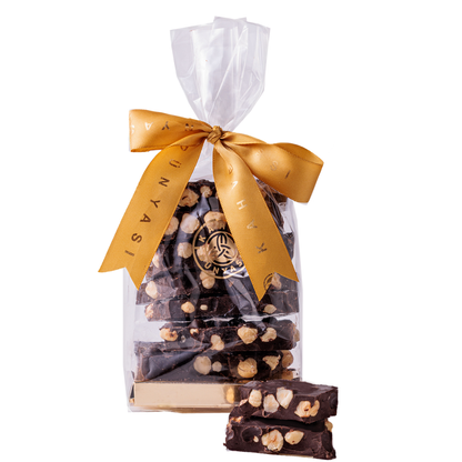 Dark Chocolate Tablets with Hazelnuts