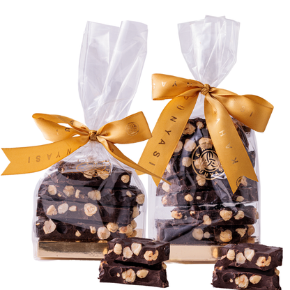 Dark Chocolate Tablets with Hazelnuts