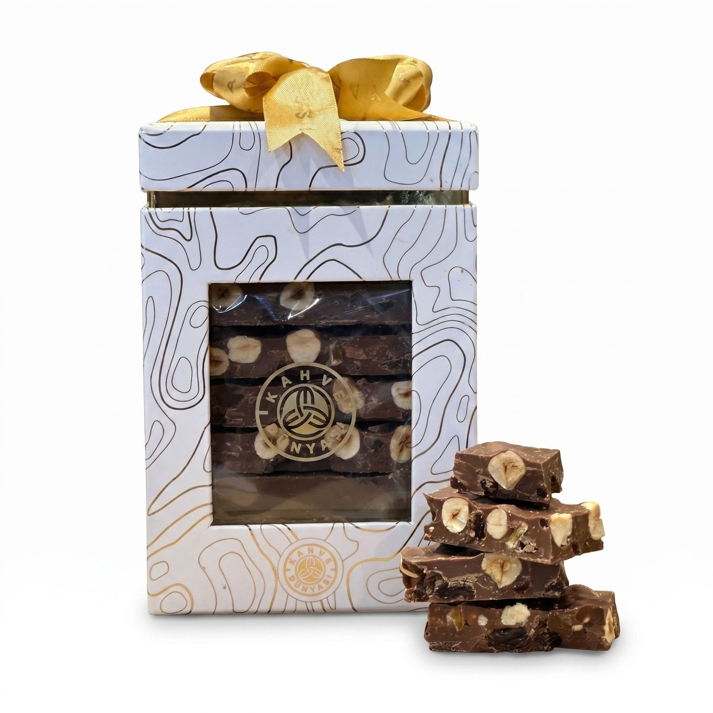 Milk Chocolate Tablets with Hazelnuts