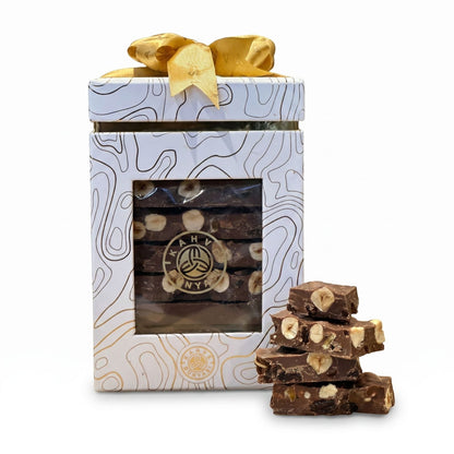 Milk Chocolate Tablets with Hazelnuts