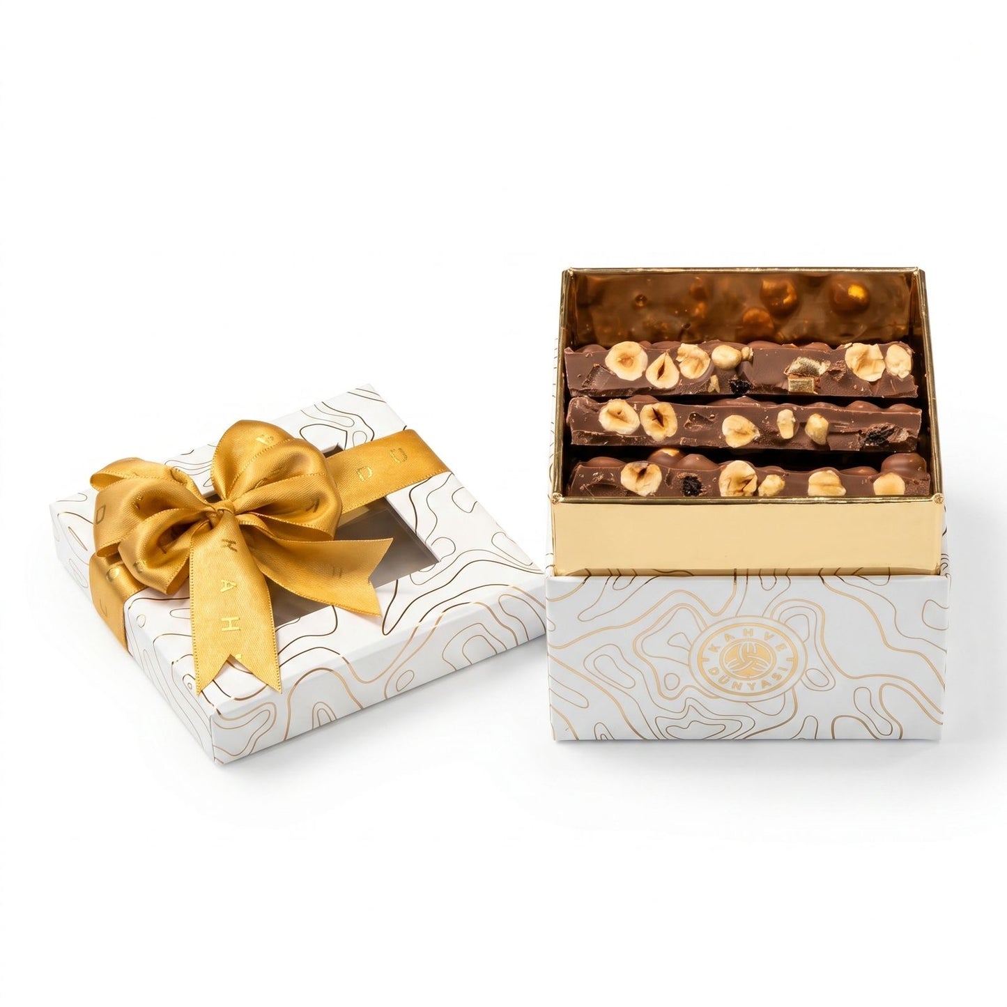 Milk Chocolate Tablets with Hazelnuts