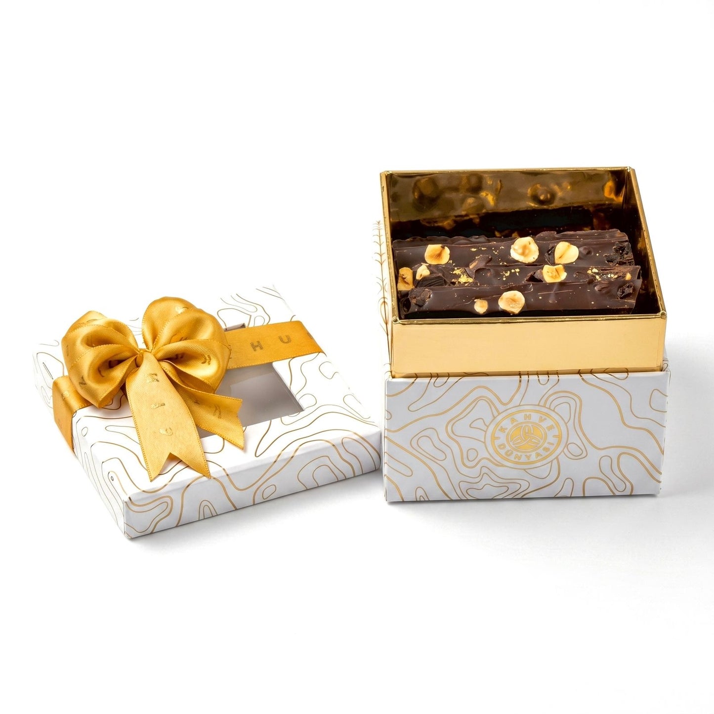 Dark Chocolate Tablets with Hazelnuts