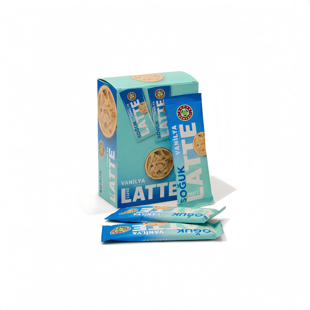 Premium Iced Latte No Refined Sugar Added with Sweetener