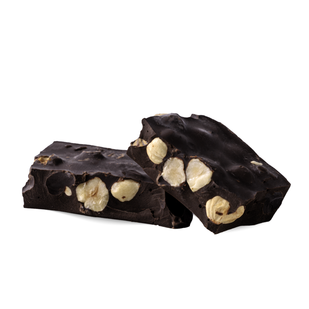 Dark Chocolate Tablets with Hazelnuts